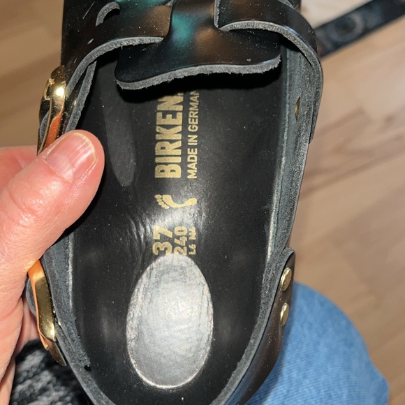 Birk Tokio 37  black leather - Picture 7 of 8
